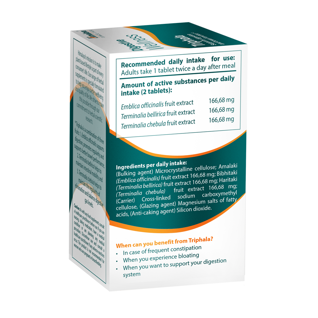Himalaya Digestive Wellness Triphala - 60 Compresse