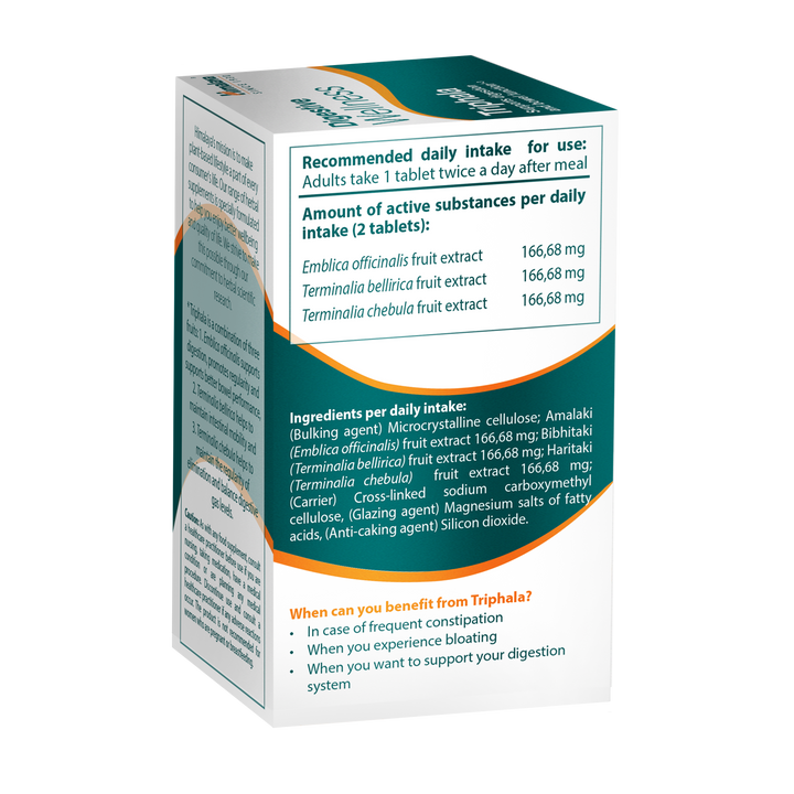 Himalaya Digestive Wellness Triphala - 60 Compresse