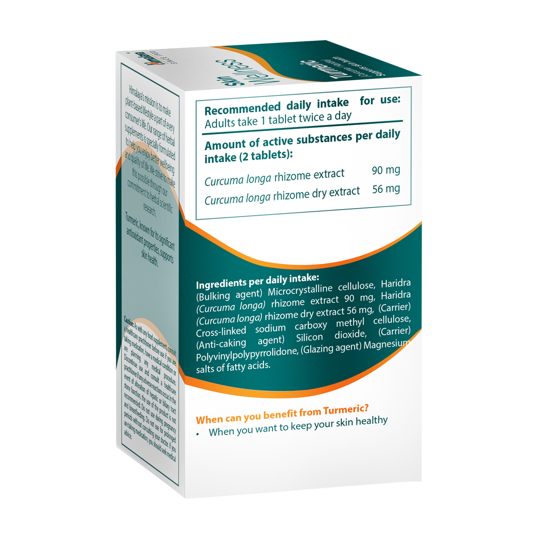 Himalaya Skin Wellness Turmeric - 60 Compresse