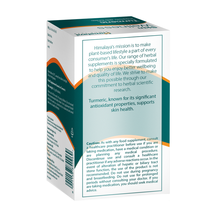 Himalaya Skin Wellness Turmeric - 60 Compresse