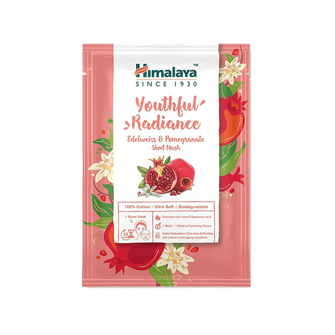 🎁 Youthful Radiance Stella Alpina & Melograna maschera in tessuto (100% off)