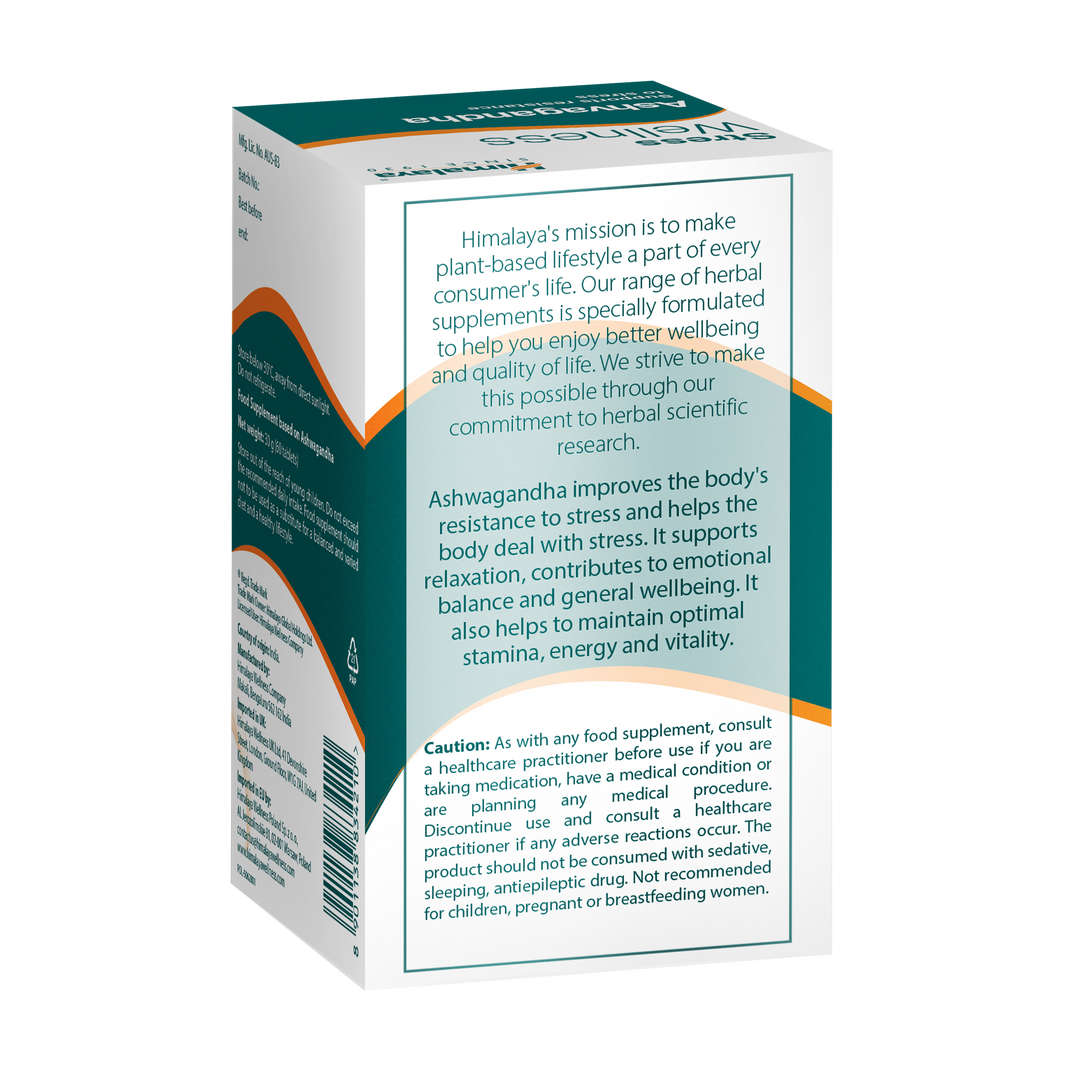 Himalaya Stress Wellness Ashwagandha - 60 Compresse