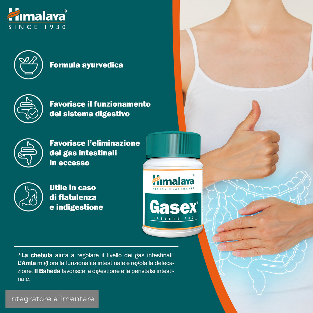 Himalaya Gasex - 100 compresse