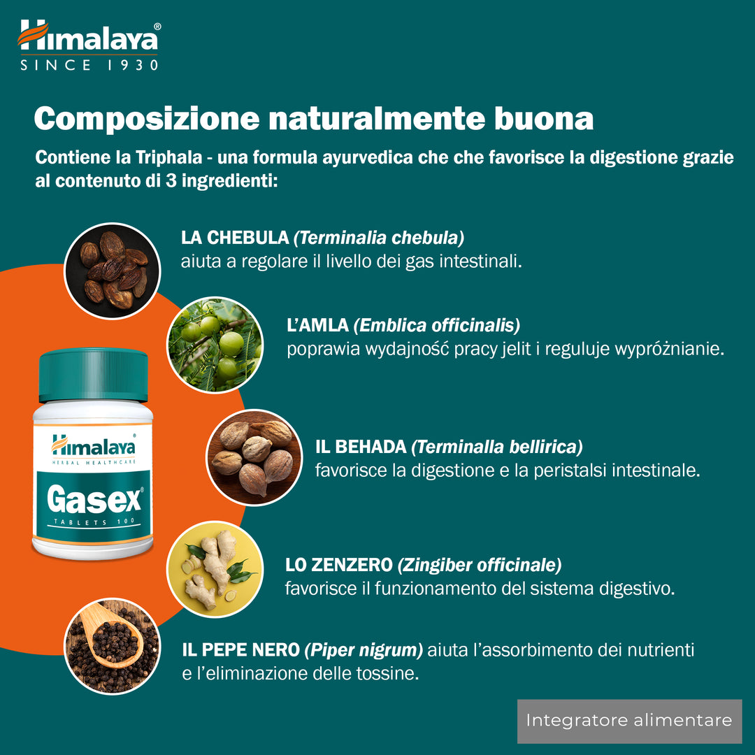 Himalaya Gasex - 100 compresse